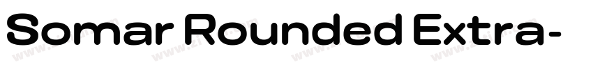 Somar Rounded Extra字体转换 Somar Rounded Extra字体转换